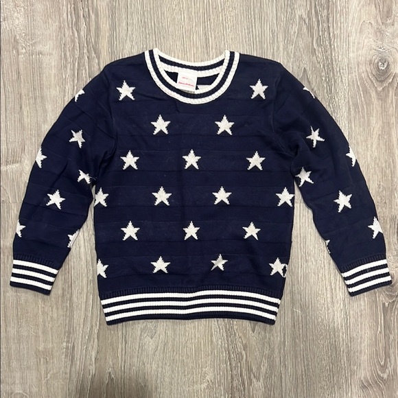Hanna Andersson Other - Hanna Andersson Navy and White Star Sweater